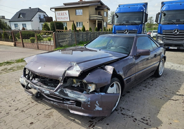 Mercedes-Benz SL cena 20900 przebieg: 173000, rok produkcji 1992 z Pruszków małe 79